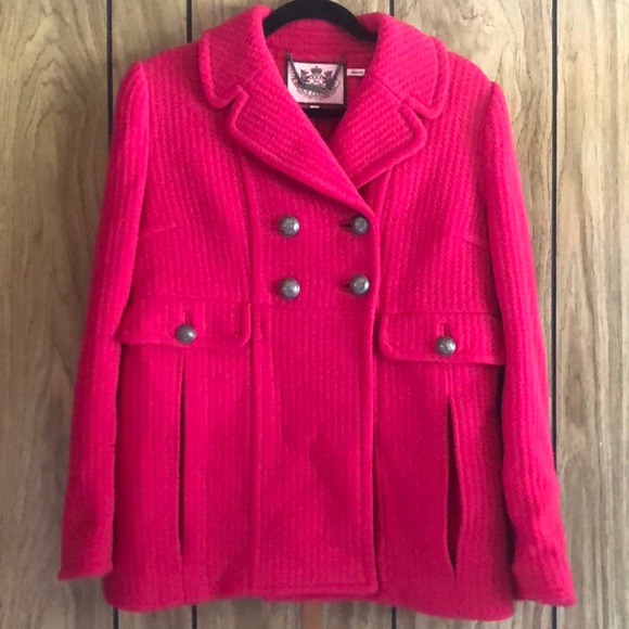 Juicy Couture Jackets & Blazers - SOLD* Juicy Couture Peacoat